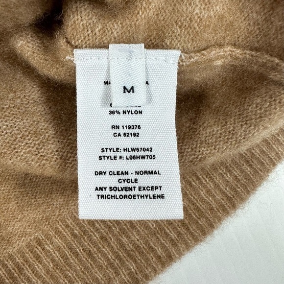 Helmut Lang Sz M Bungee Cold Shoulder Wool Blend Sweater NWT - Picture 12 of 14